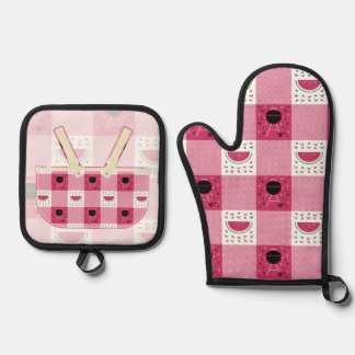 Zomerpicknick Ovenwant & Pannenlap Set