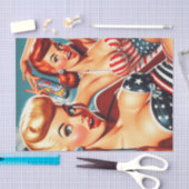  zomerpinups tissuepapier (Craft)