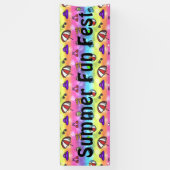 Zomerpret Spandoek (Verticaal)