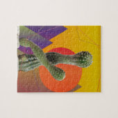 Zomerpuzzel met cadeaudoos legpuzzel (Horizontaal)