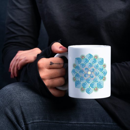 Zomerregen Mandala Koffiemok