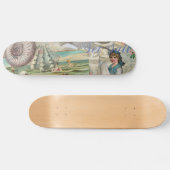  zomerretro Victoriaans Skateboard (Horizontaal)