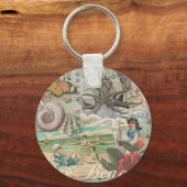  zomerretro Victoriaans Sleutelhanger (Voorkant)