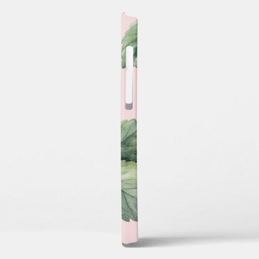 Zomerrijpe aardbeien: Waterverf roze Case-Mate iPhone Case (Achterkant / Links)