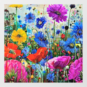 zomerrust raamsticker