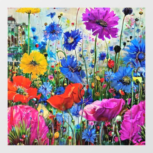 zomerrust raamsticker (Vel)