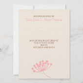 Zomer's Dream Bridal Shower Uitnodiging (Achterkant)