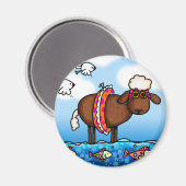 zomerschaapskooi magneet (Voorkant / Achterkant)