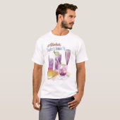 ZOMERSE DRINKEN T-SHIRT (Voorkant volledig)