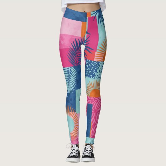 zomerse leggings (Voorkant)