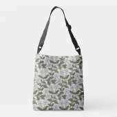 Zomerse maagdenpalmbloem  Elegant Bloemen Crossbody Tas (Achterkant)