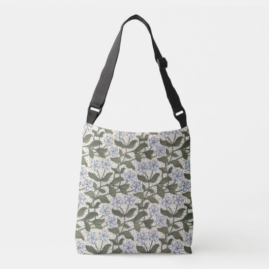 Zomerse maagdenpalmbloem  Elegant Bloemen Crossbody Tas (Voorkant)