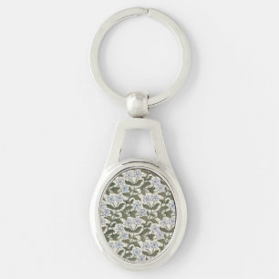 Zomerse maagdenpalmbloem  Elegant Bloemen Sleutelhanger