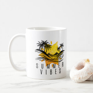 zomerse sfeer koffiemok