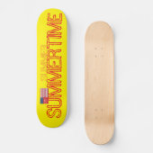 ZOMERSE TIJD Skateboard (Voorkant)