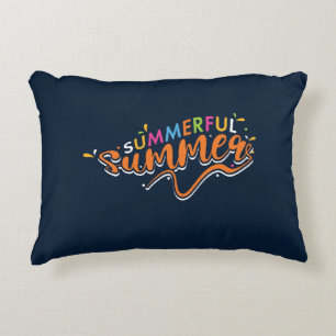 Zomerse zomer accent kussen