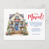 Zomerseizoen Bewegen Aankondigingskaart (Voorkant)