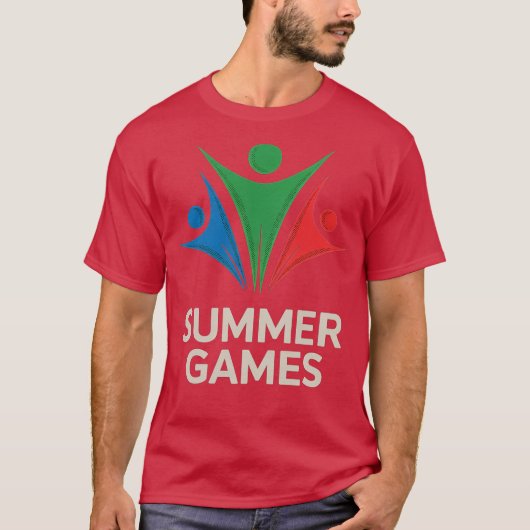 zomerspelen-Fotokamer T-shirt (Voorkant)