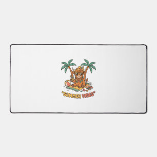 Zomerstemming Cute Hoogland Koe Strand Vakantie T- Bureaumat