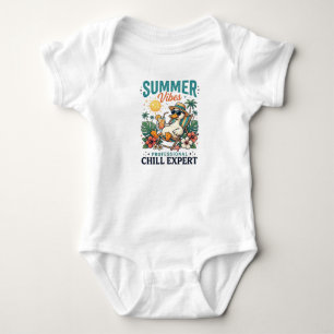Zomerstemming Eend Strand Vakantie Romper