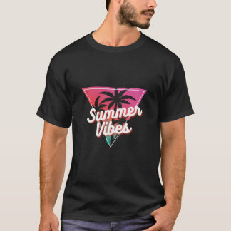 Zomerstemming Grafische T-Shirt – Trendy Tropisch