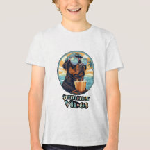 Zomerstemming Hond – Cool Beach Mood T-shirt (Bewe