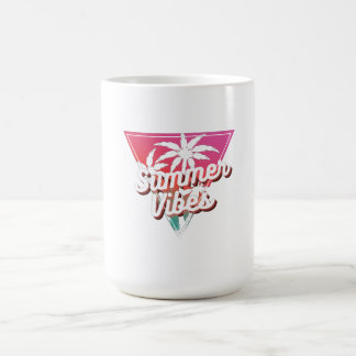 Zomerstemming koffiemok – Tropische strandstijl