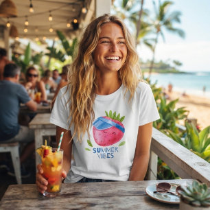 Zomerstemming & leuk aardbei t-shirt