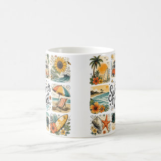 Zomerstemming Premium Esthetisch Ontwerp Koffiemok