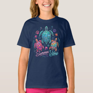 Zomerstemming schildpadden t-shirt