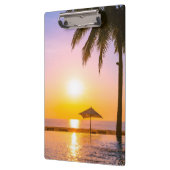 Zomerstrand met Zee Klembord (Links)