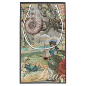 Zomerstrand  octopus antiek zeilen klein cadeauzakje (Achterkant)