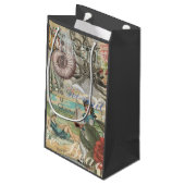 Zomerstrand  octopus antiek zeilen klein cadeauzakje (Achterkant Gekanteld)