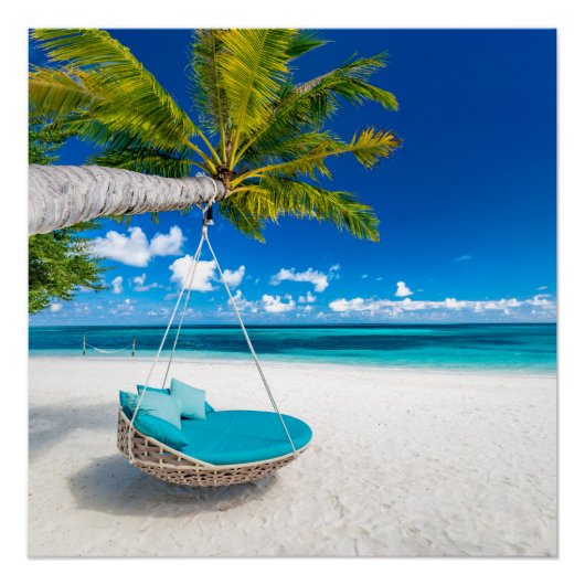 Zomerstrand Perfect Poster (Voorkant)