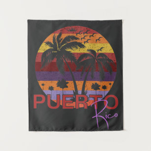 zomerstrand Puerto Rico Wandkleed