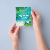 Zomerstrandfeest Flyer (Hand)