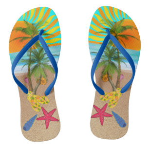 Zomerstrandplezier Teenslippers