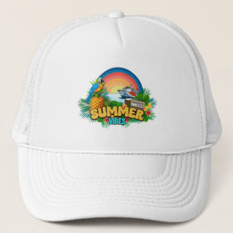 Zomerstrandsfeer Trucker Pet