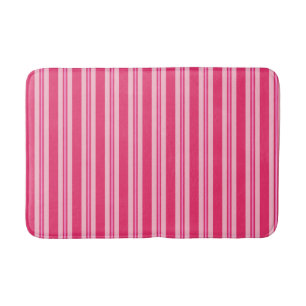 ZomerStripes, Fuchsia en Pastel Pink Badmat
