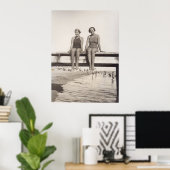 zomertijd in Cannes in 1935 Poster (Thuiskantoor)