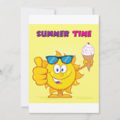 zomertijd kaart (Voorkant)