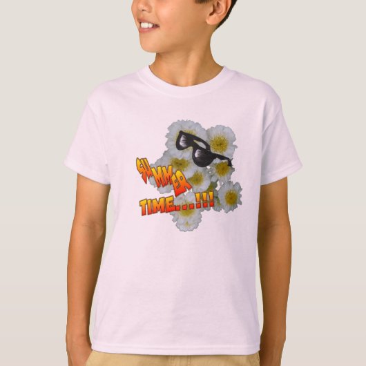 zomertijd Kinder T-shirt (Voorkant)