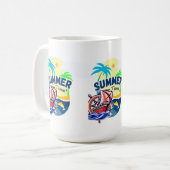 zomertijd koffiemok (Voorkant links)