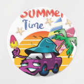 zomertijd labels (Design 1)