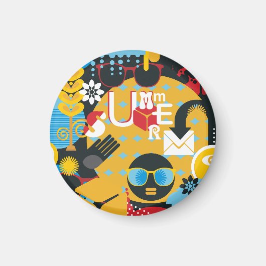 zomertijd magneet (Voorkant)