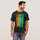 zomertijd om te surfen t-shirt (Voorkant volledig)
