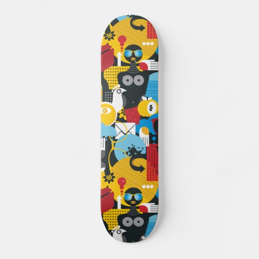 zomertijd skateboard (Voorkant)