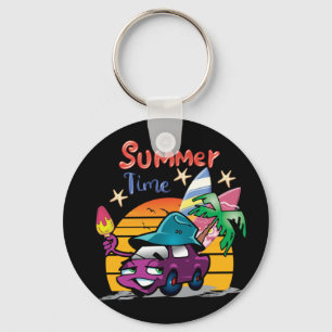 zomertijd sleutelhanger
