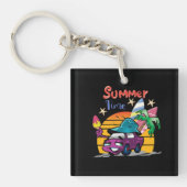 zomertijd sleutelhanger (Voorkant)