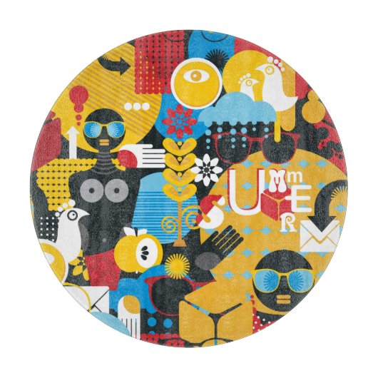 zomertijd snijplank (Voorkant)